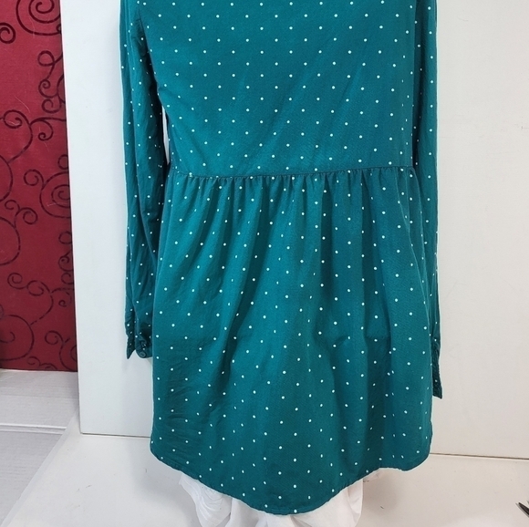 LC Lauren Conrad Polka Dot Blouse - Picture 7 of 8